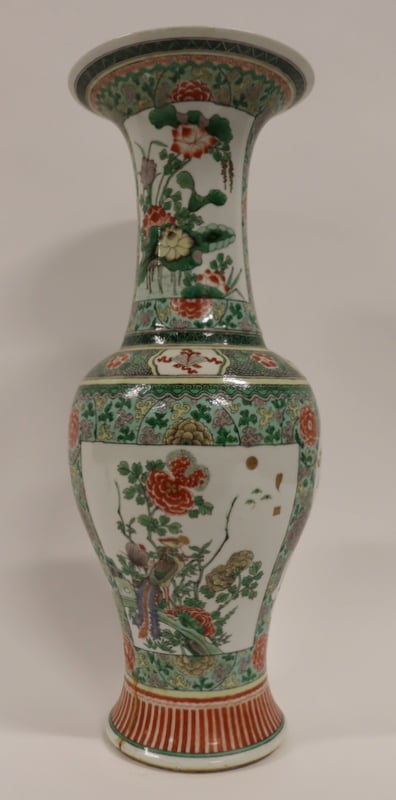 CHINESE FAMILLE VERTE ENAMEL DECORATED 3b72fe