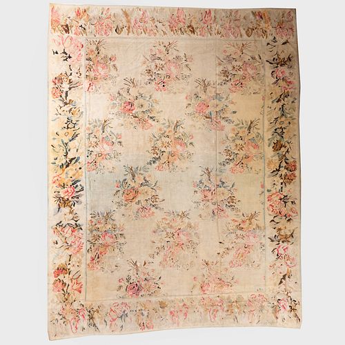 FADED BESSARABIAN CARPET13 ft  3b743e