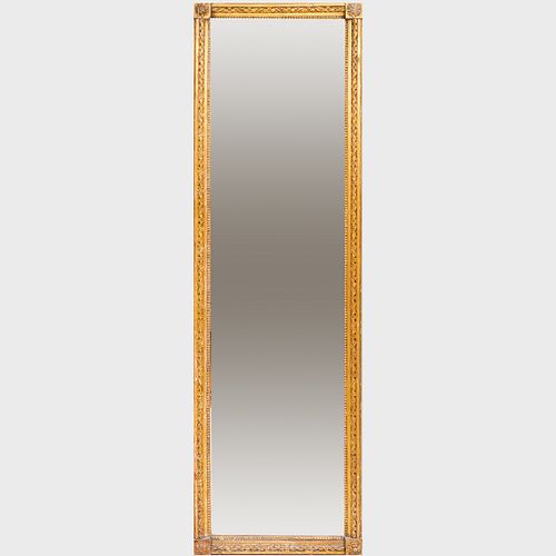 LOUIS XVI STYLE GILTWOOD MIRRORFitted