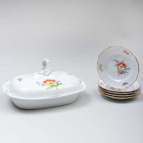 MEISSEN PORCELAIN VEGETABLE DISH