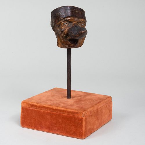 CONTINENTAL GROTESQUE WOOD HEAD