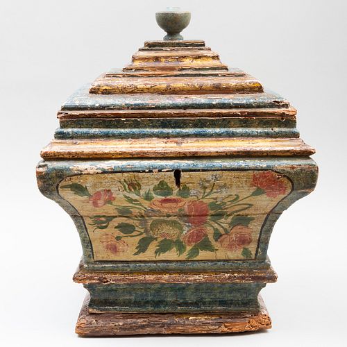 VENETIAN POLYCHROME PAINTED AND 3b758c