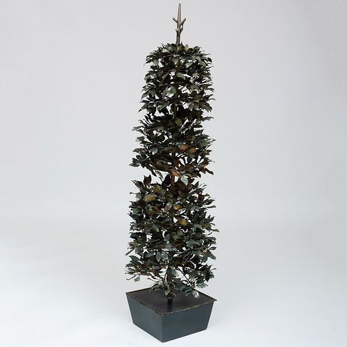 TALL PAINTED T LE TOPIARY TREE 3b762c