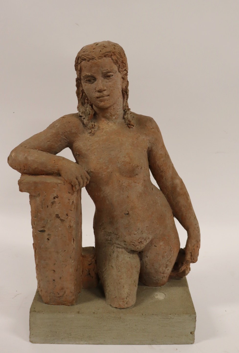 A LARGE FIGURAL STUDY YOUNG GIRL 3b7670