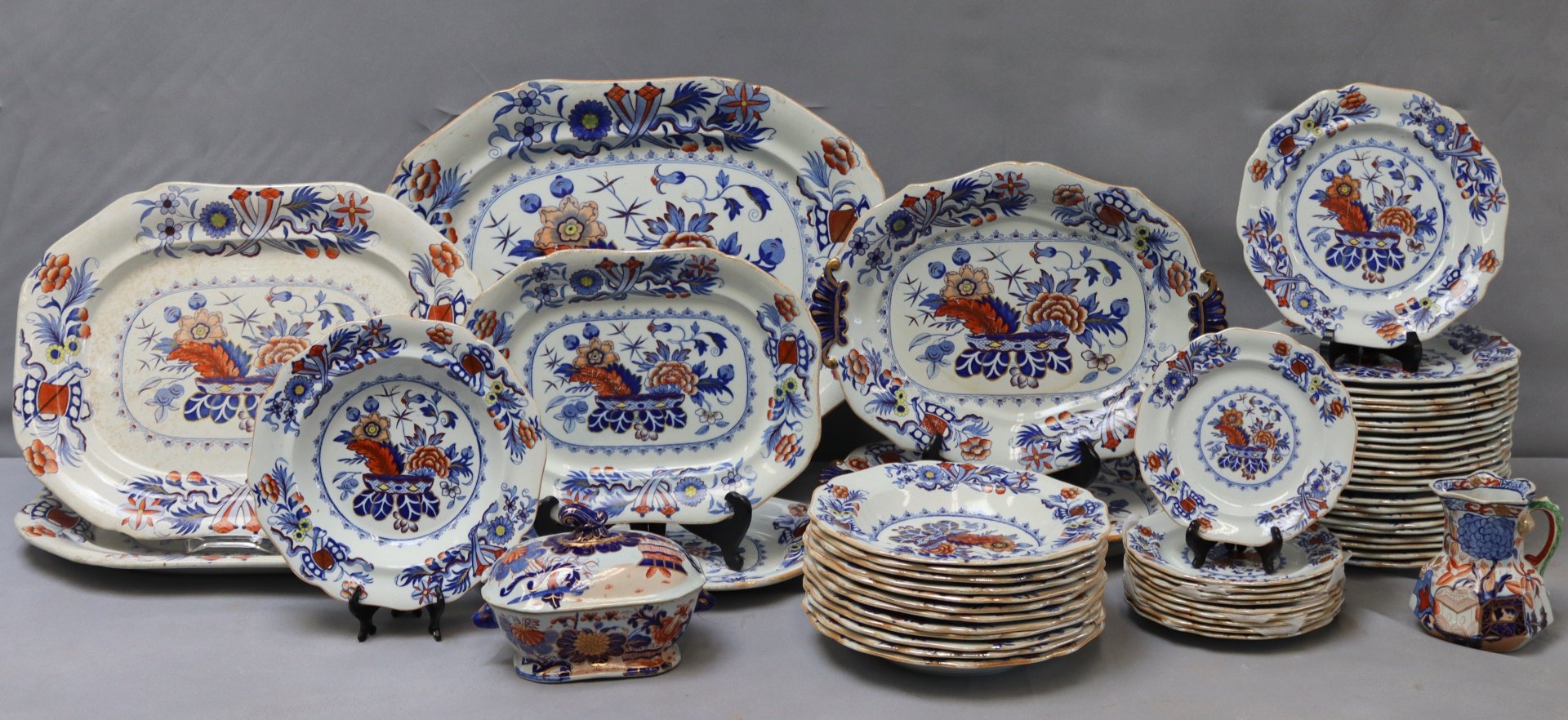 IRON STONE PORCELAIN CHINA IMARI 3b76bb