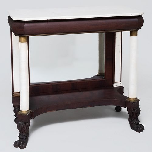 CLASSICAL GILT METAL MOUNTED MAHOGANY 3b7734