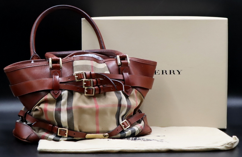 COUTURE BURBERRY BROWN LEATHER 3b788c