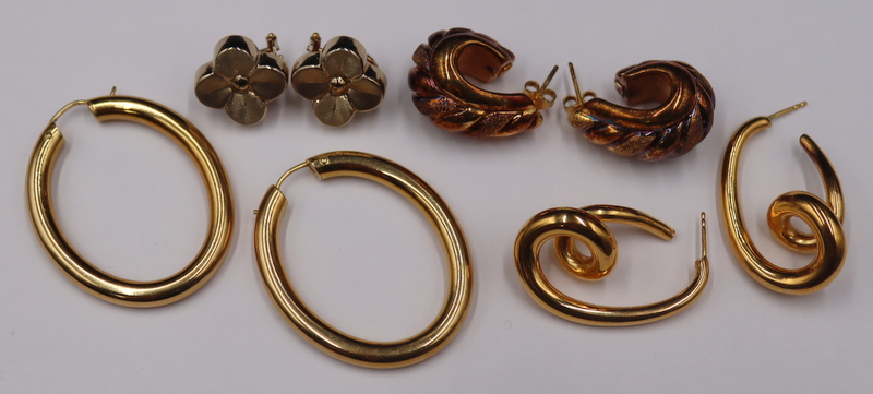 JEWELRY. 18KT, 14KT AND GILT STERLING