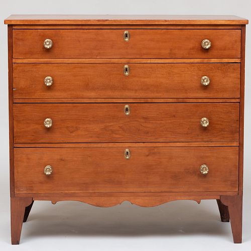 FEDERAL CHERRY CHEST OF DRAWERS39 3b792e