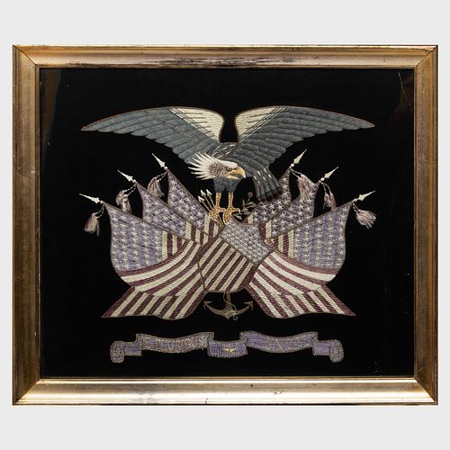 JAPANESE EXPORT EMBROIDERED EAGLE