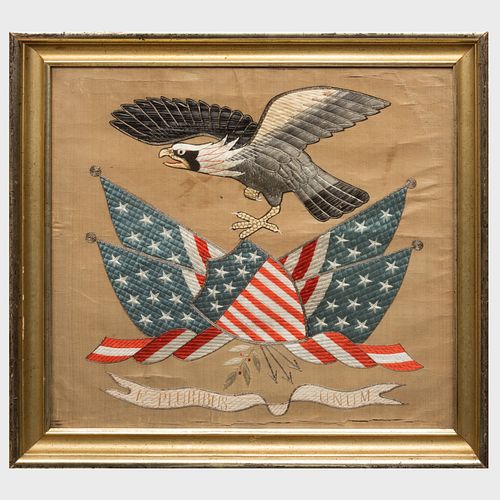 JAPANESE EXPORT EMBROIDERED EAGLE 3b7993
