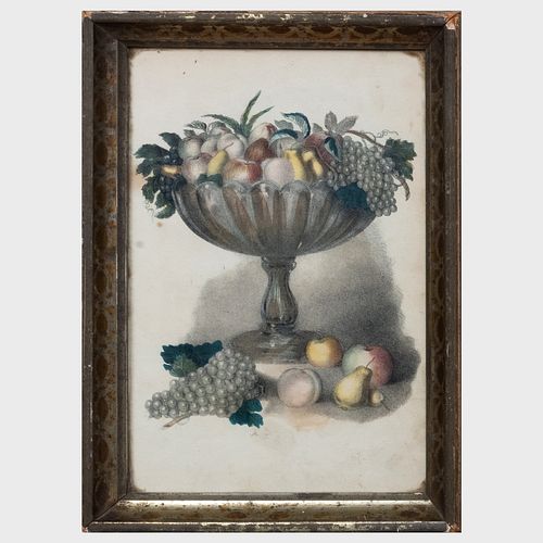 AMERICAN SCHOOL COMPOTE WITH FRUITLithograph 3b7a0d