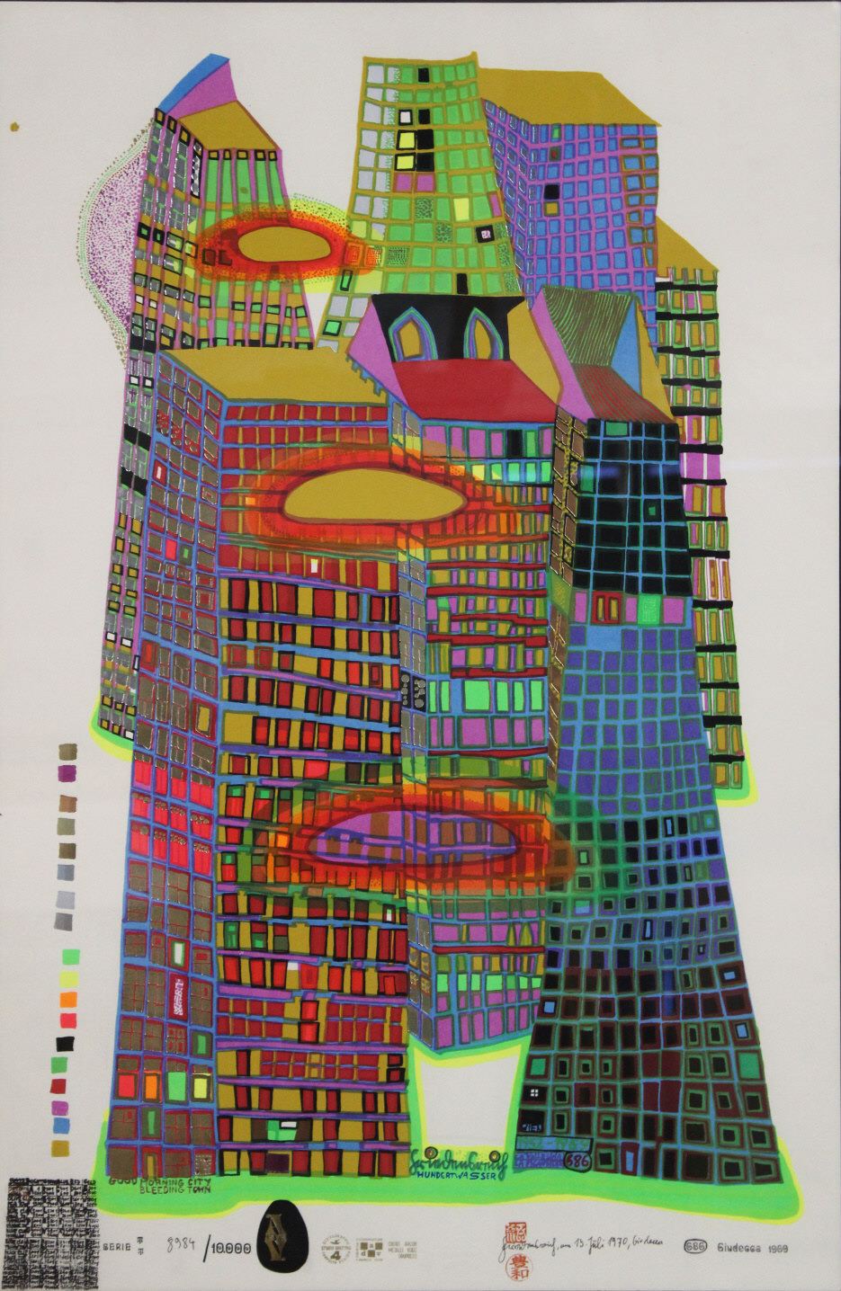 FRIEDENSREICH HUNDERTWASSER AUSTRIAN  3b7a63