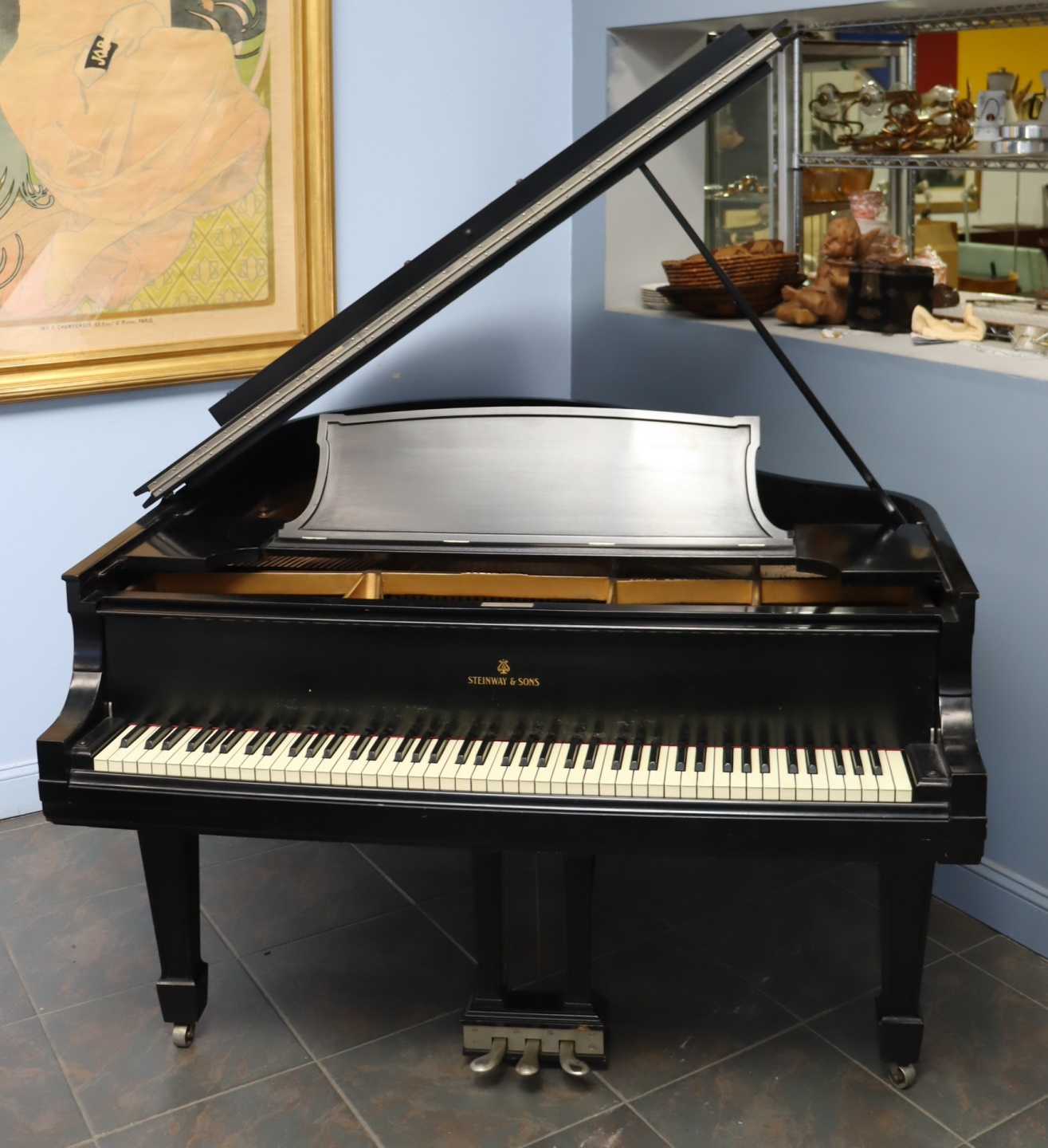 STEINWAY AND SONS MODEL O PIANO  3b7a90