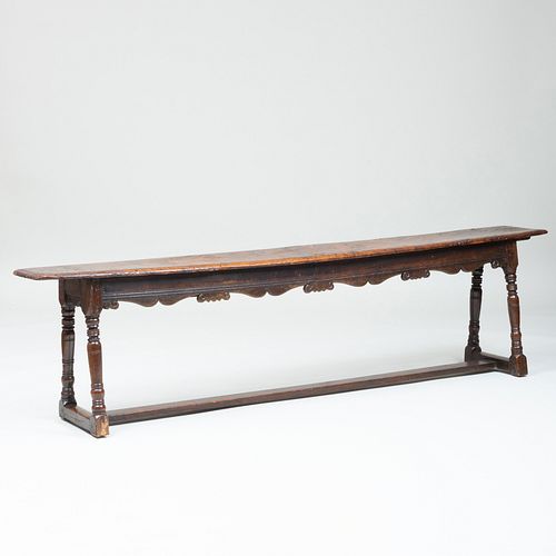 ENGLISH JOINED OAK LONG BENCH21 3b7aff