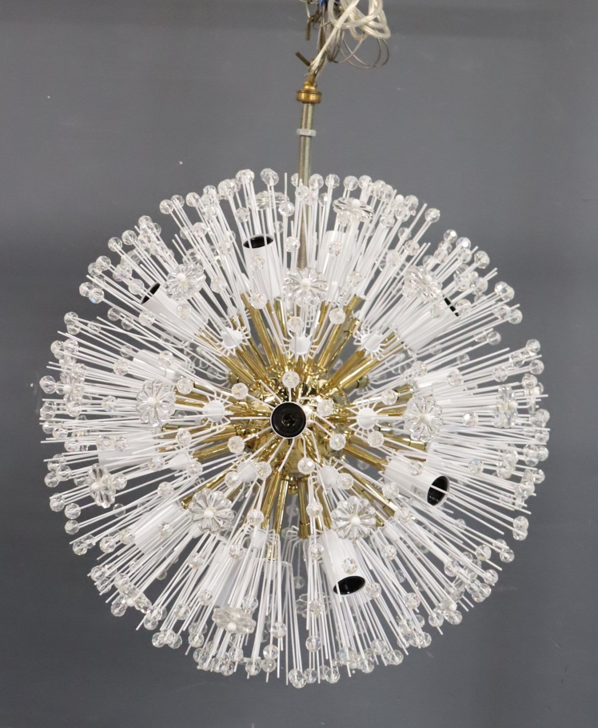 VINTAGE SPUTNIK STYLE CHANDELIER. Nice