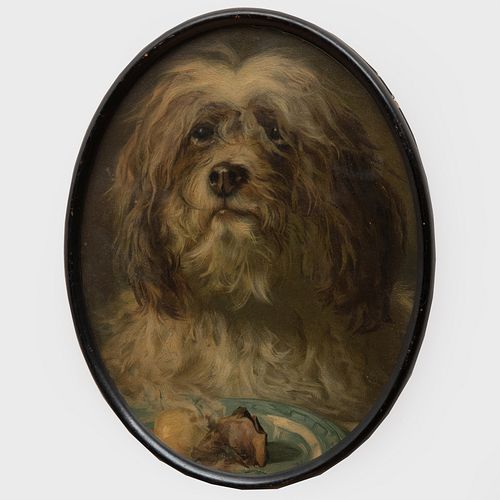 EUROPEAN SCHOOL PORTRAITS OF DOGS  3b7b3b