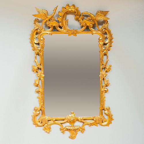 PAIR OF GEORGE III STYLE GILTWOOD