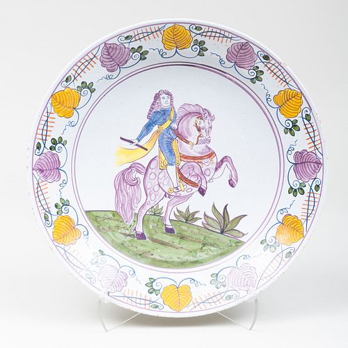 DELFT CHARGER OF WILLIAM OF ORANGEBlue