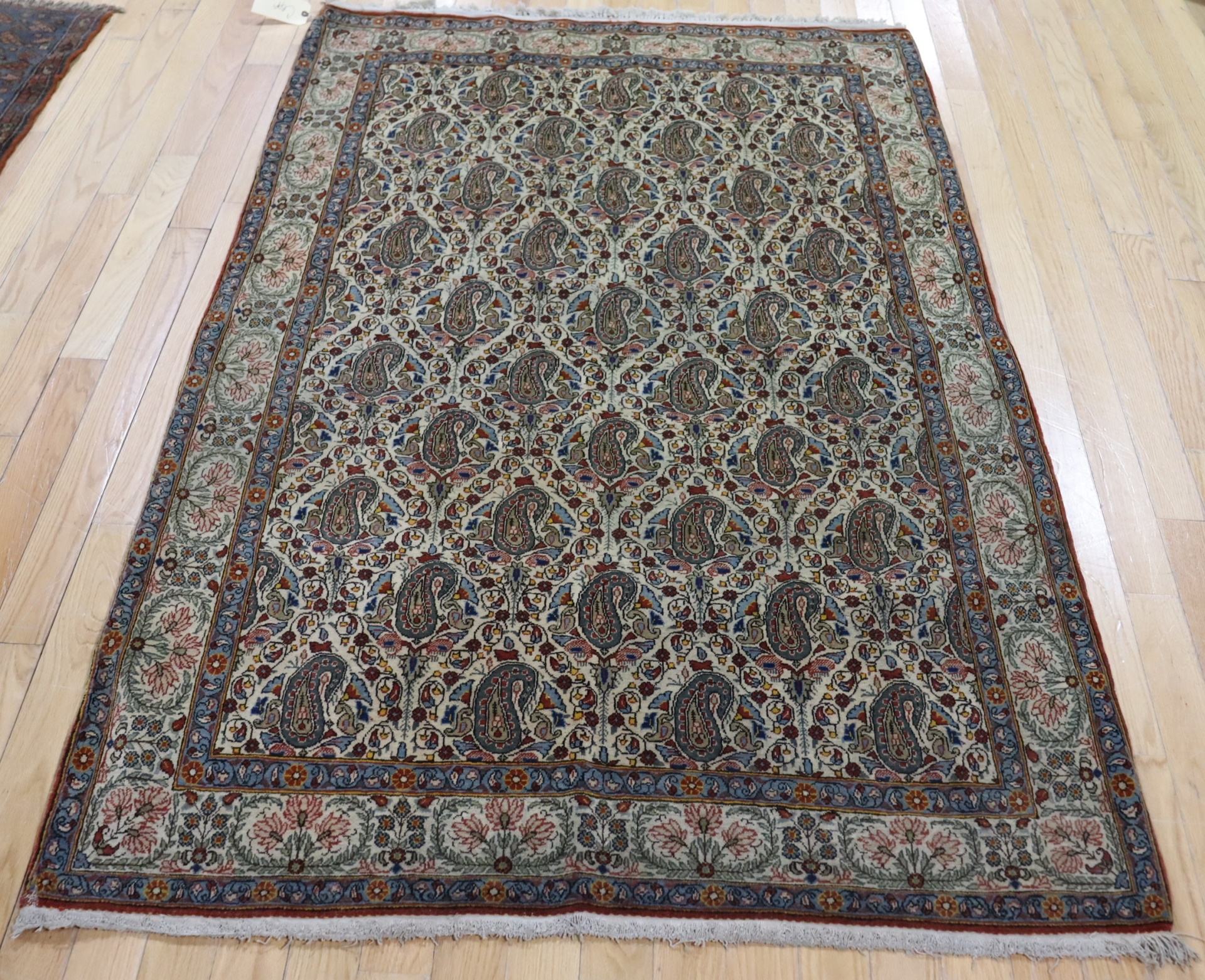 ANTIQUE AND FINELY HAND WOVEN KERMAN 3b7be1