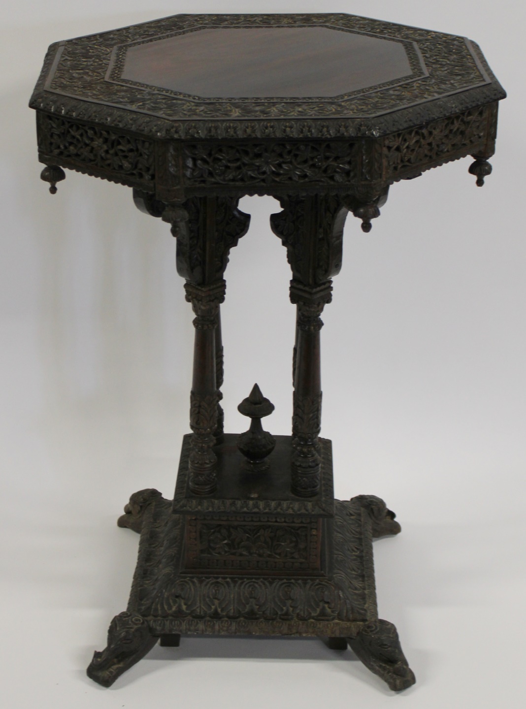 ANTIQUE FINELY & HIGHLY CARVED