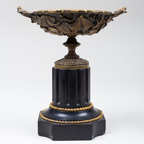 VICTORIAN GILT-BRONZE MOUNTED MARBLE