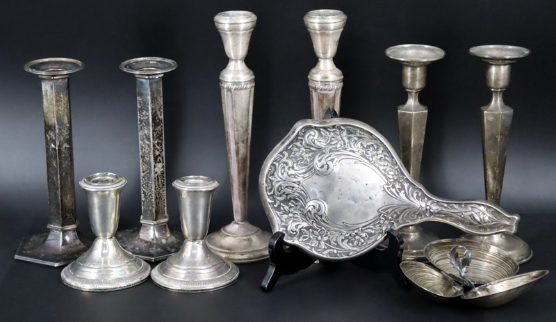 STERLING. ASSORTED GROUPING OF STERLING