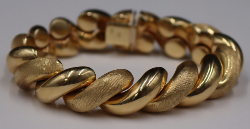 JEWELRY. CHUNKY ITALIAN 14KT GOLD