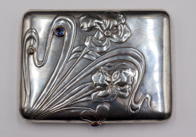 SILVER RUSSIAN ART NOUVEAU SILVER 3b7d38