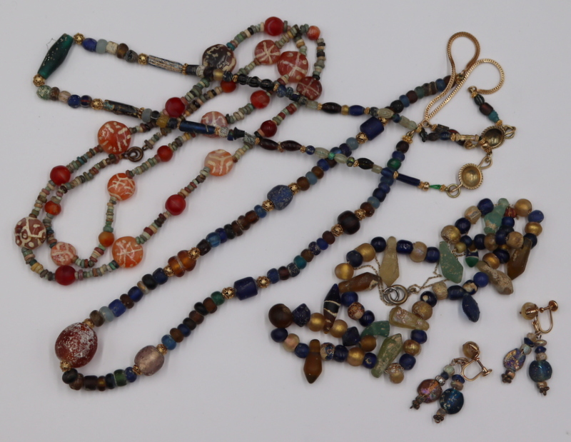 JEWELRY. EGYPTIAN REVIVAL BEADED