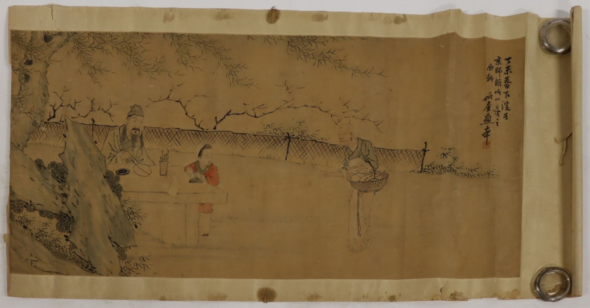 ANTIQUE SIGNED CHINESE PAINTING 3b7e6f