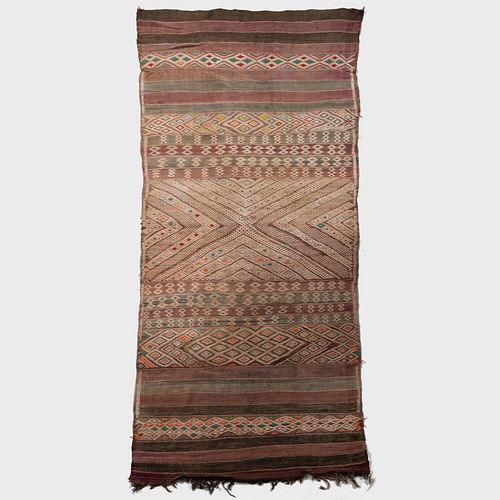 MOROCCAN FLATWEAVE RUG10 ft 1 3b7ed7