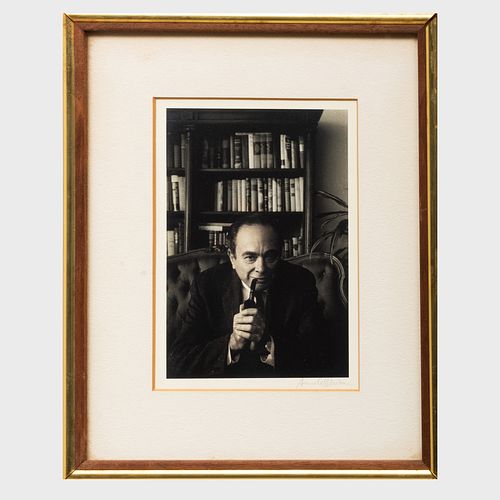 ARNOLD NEWMAN (1918-2006): PORTRAITBromoil