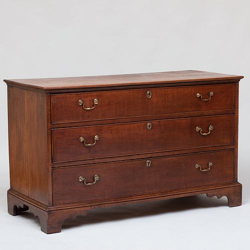 GEORGE III PROVINCIAL OAK CHEST 3b805c