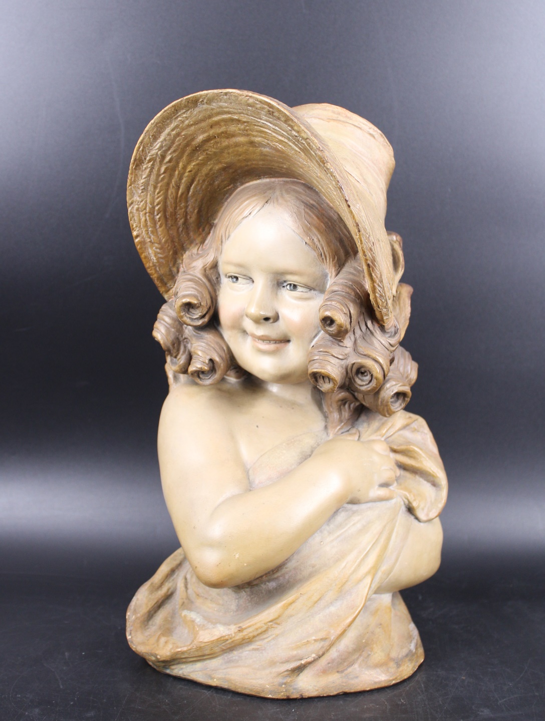 VICTORIAN TERRA COTTA BUST OF A 3b810b