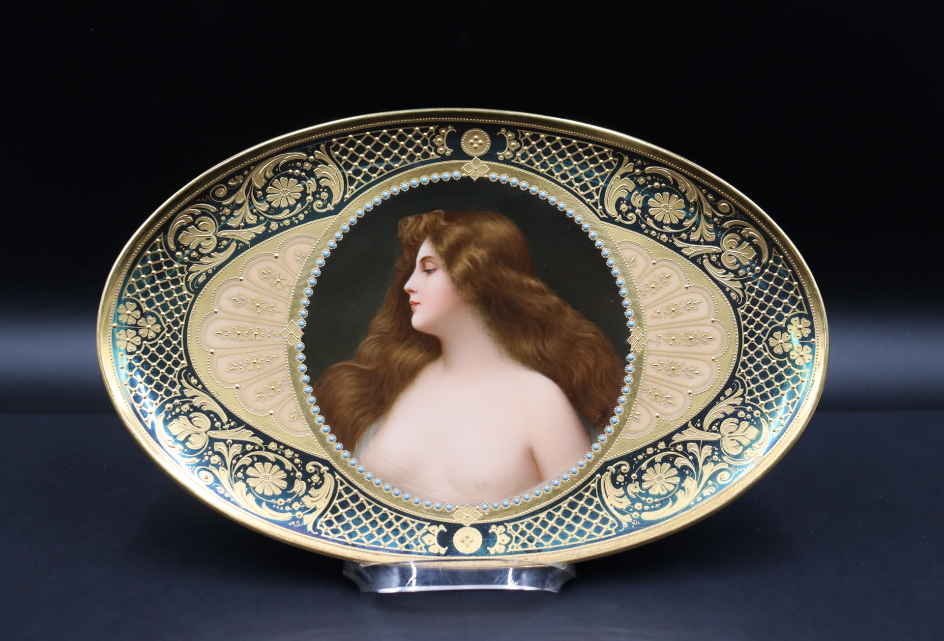 K.P.M. GERMAN PORCELAIN ENAMELED