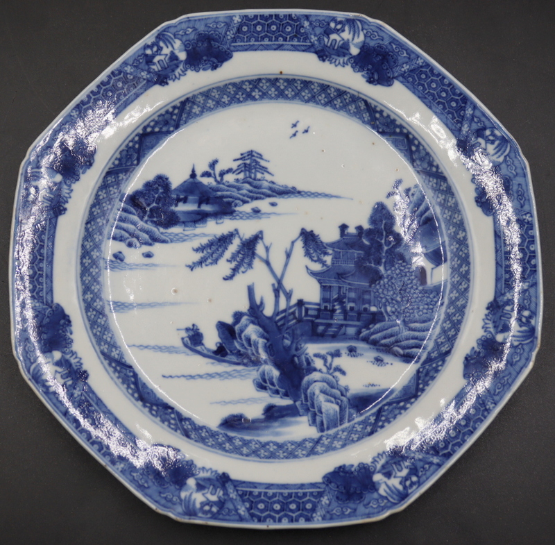 18TH 19TH C CHINESE BLUE AND WHITE 3b81c6