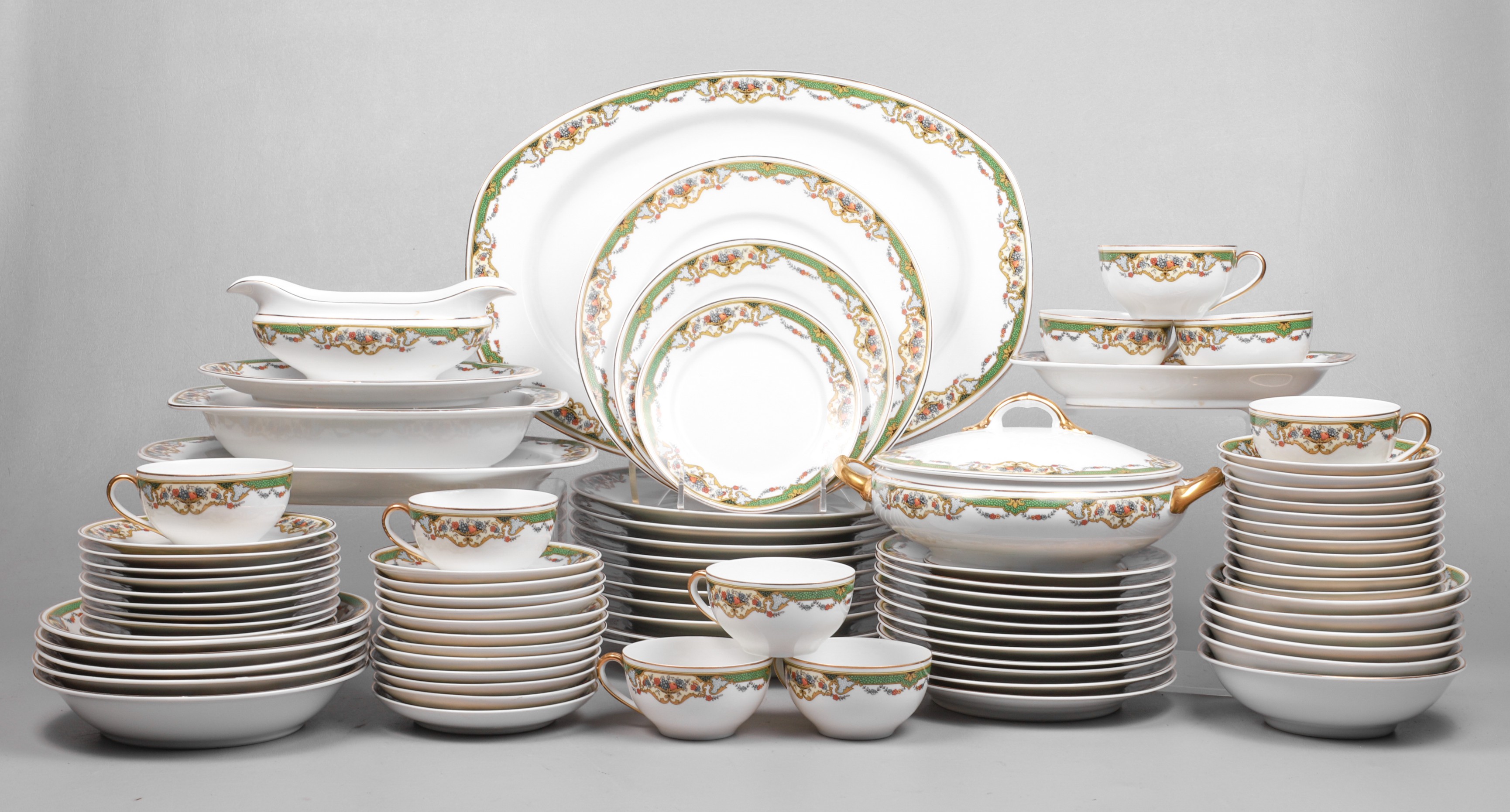 (85) Pcs Thuny Czechoslovakia porcelain