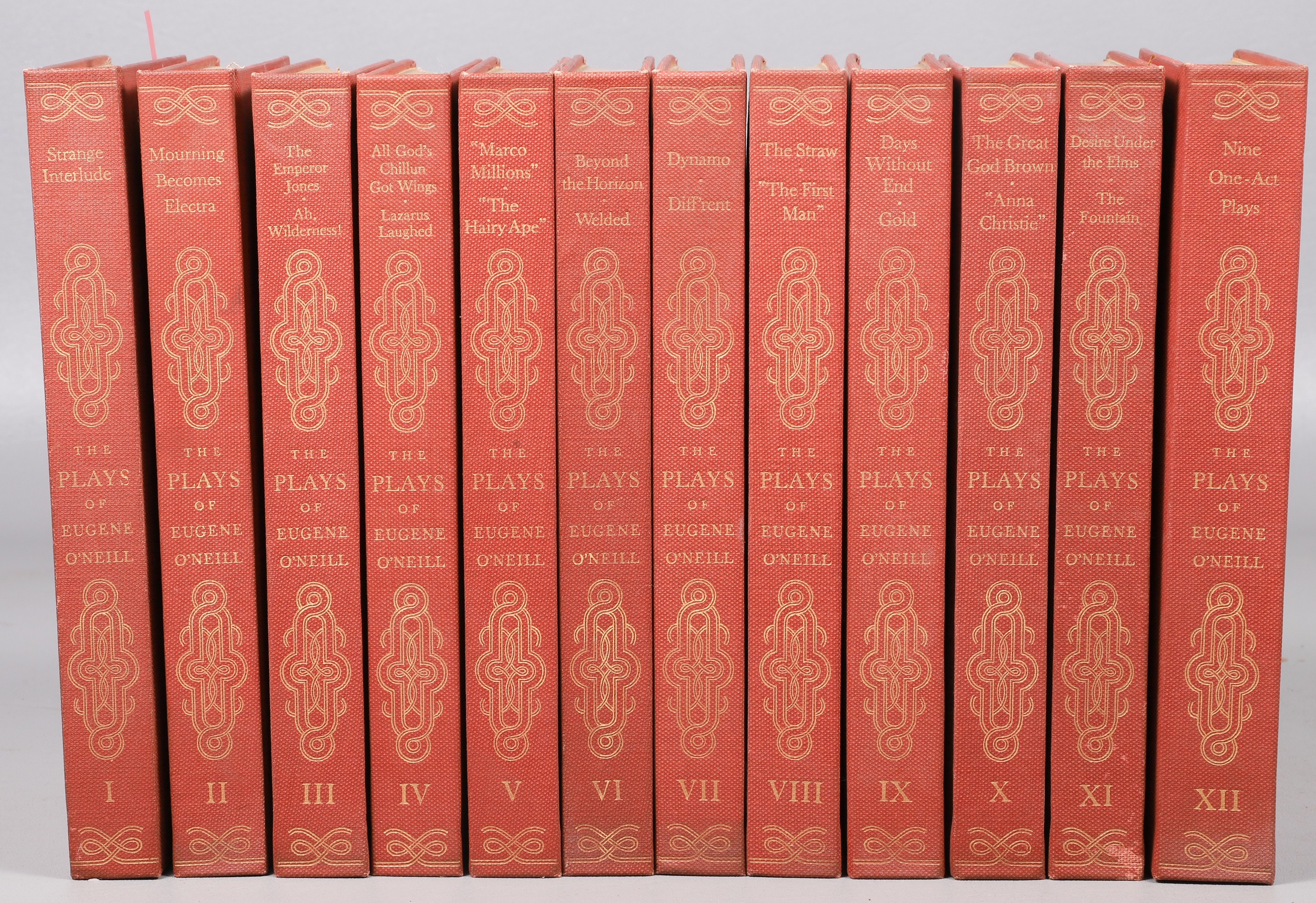 A complete twelve-volume set of