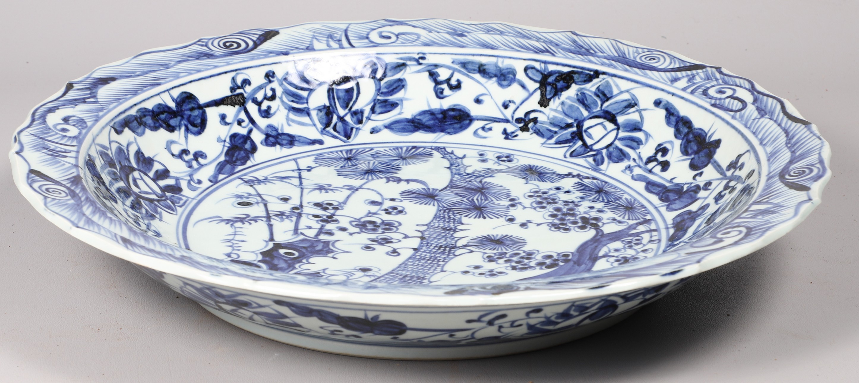 Chinese Ming style blue & white