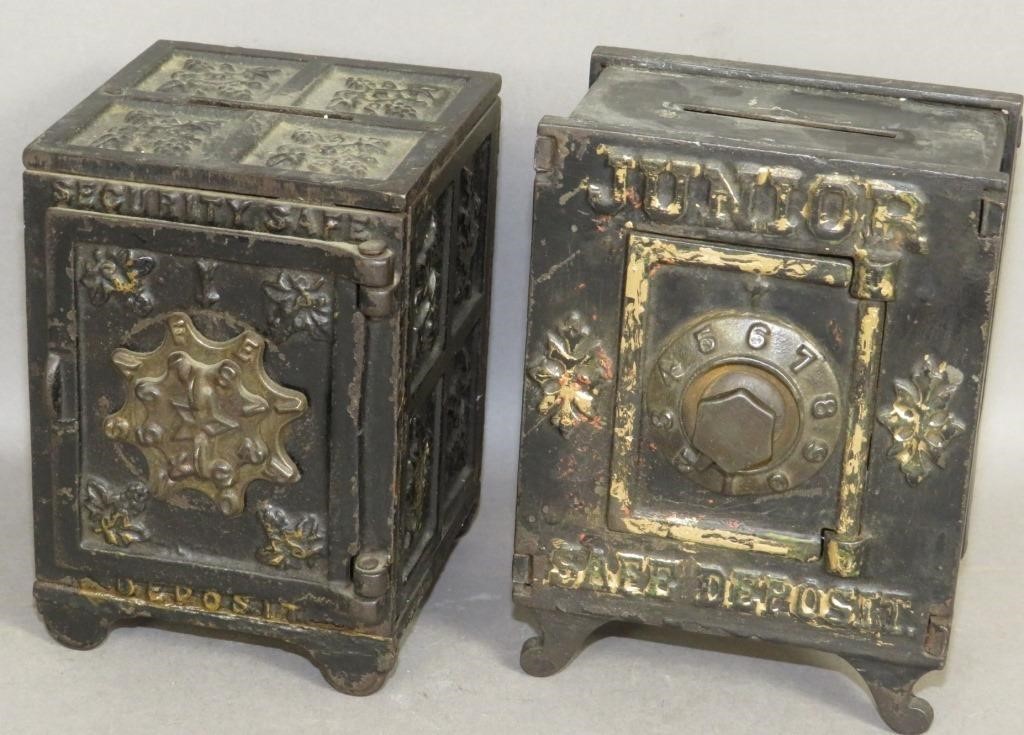 SECURITY SAFE & JUNIOR SAFEca. 1890s;