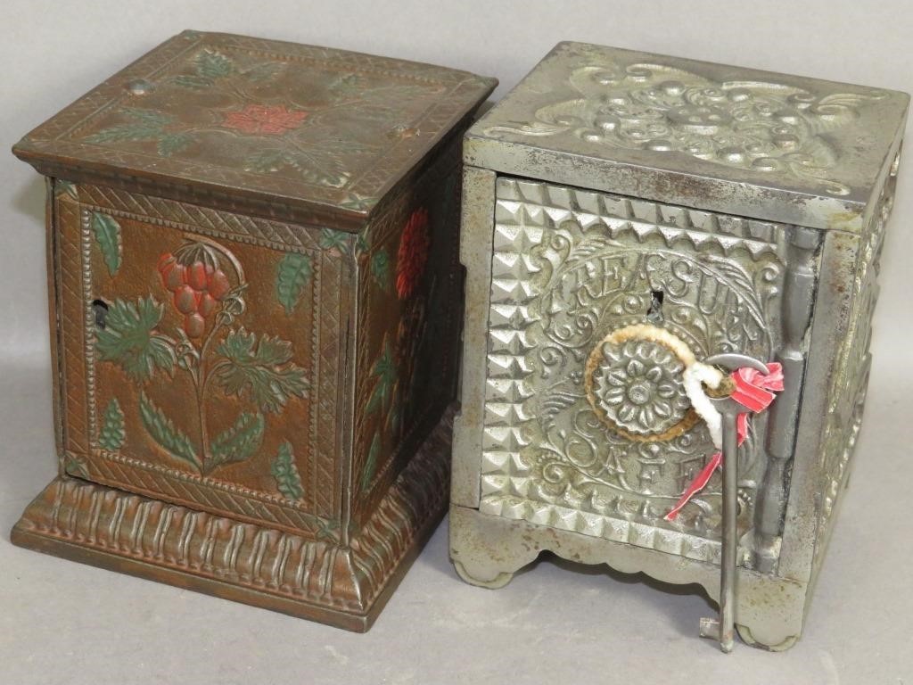 CAST IRON NICKEL TREASURE SAFE 3b5ca5