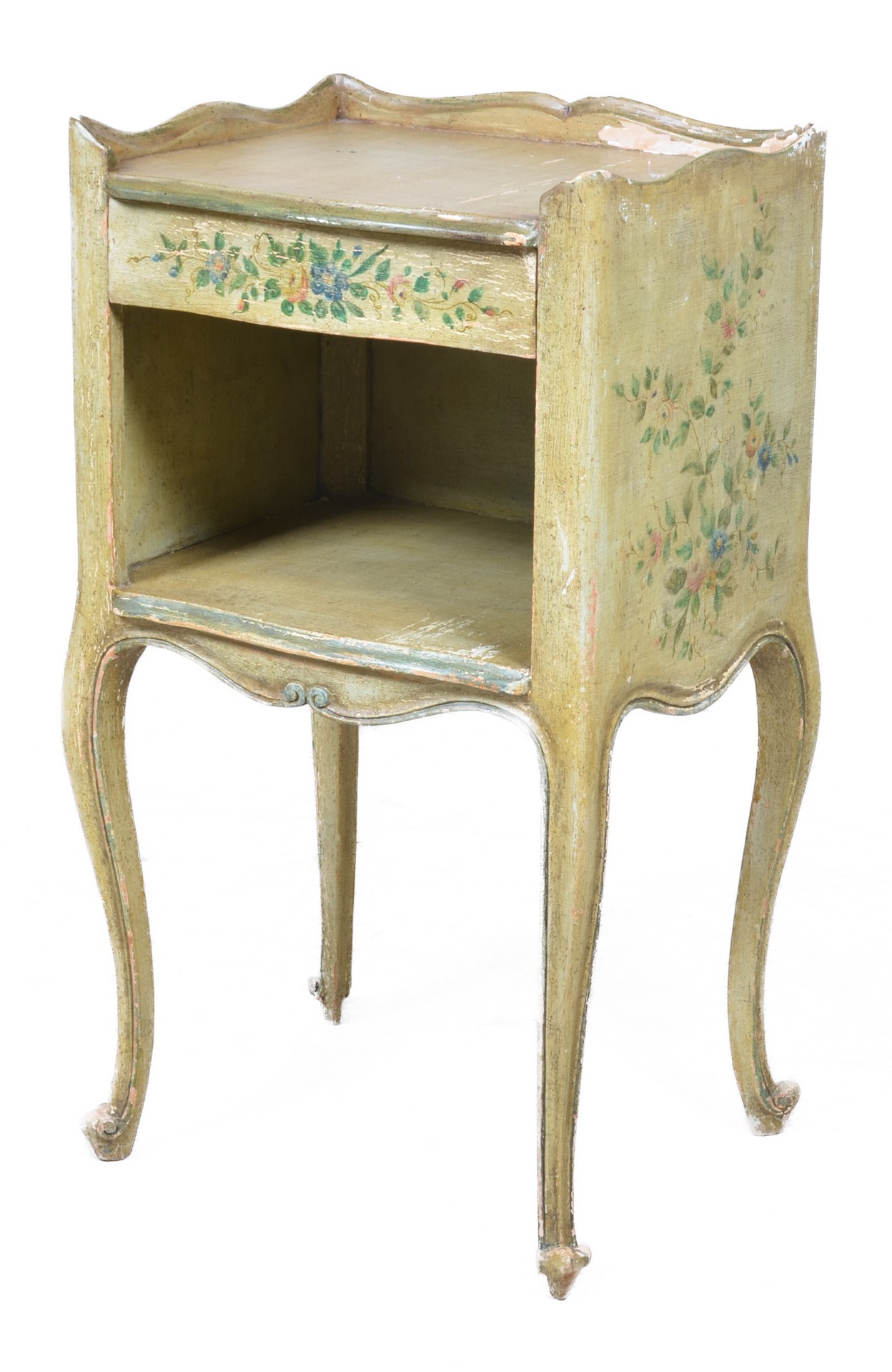 Paint Decorated Louis XV Open Stand