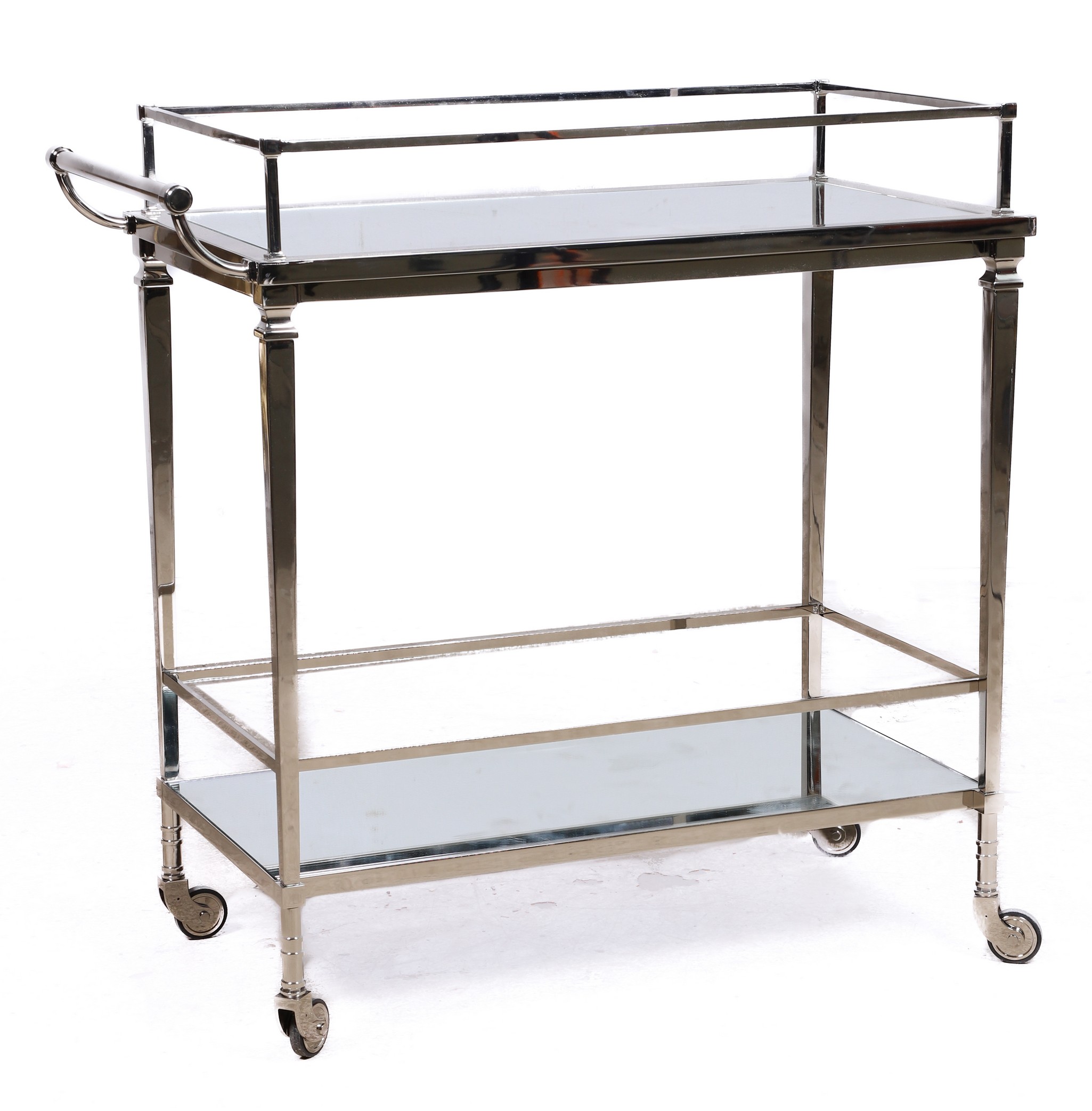 Stainless Steel mirrored two tier
