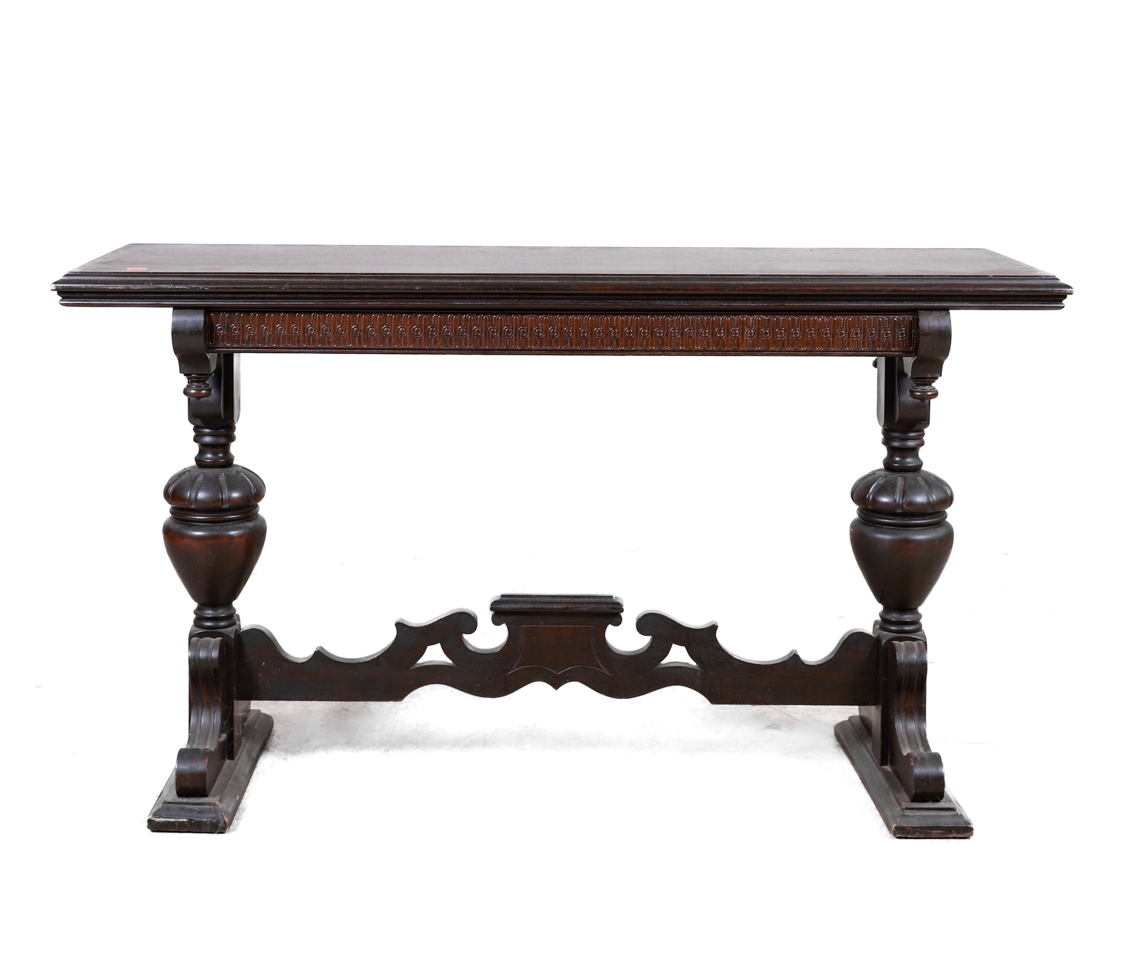 Italian style mahogany console 3b5e14