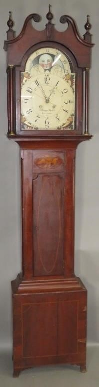 GEORGE HOFF TALLCASE CLOCKca. 1810;