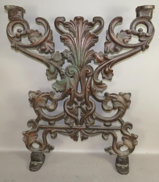 CAST IRON RAIL SUPPORT ELEMENTca. 1850;