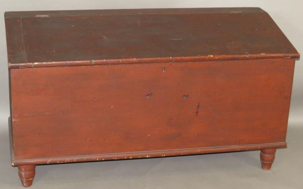 WOOD BOXca. 1830; in poplar with