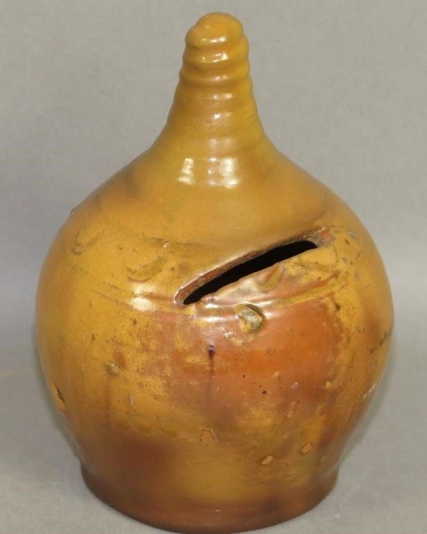 PA REDWARE BANKca. 1880; PA redware