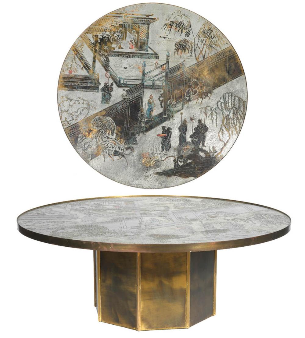 LAVERNE 1960'S CHAN TABLE CHINOISERIE